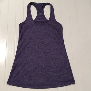 Lululemon purple cool racerback tank